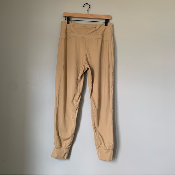 Khaki Cream Joggers Comfortable with Wide Waistband - Picture 5 of 8